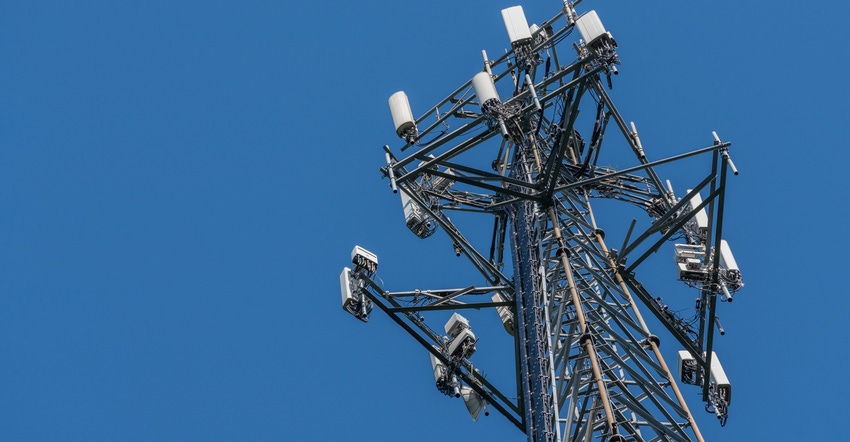 Mobile phone service tower Mobile phone service tower