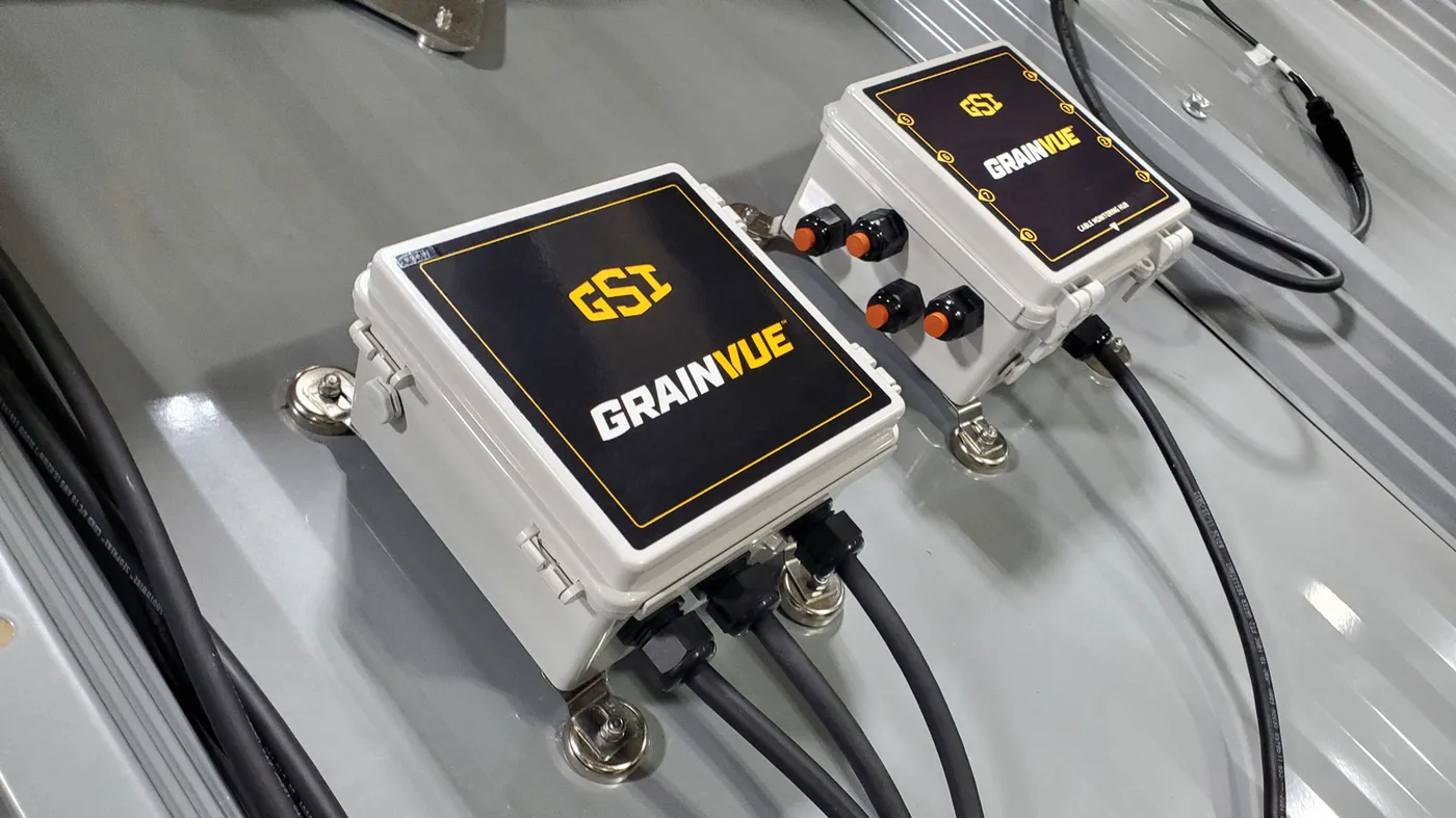 Courtesy of GSI - GSI GrainVue system is an automated grain monitoring system