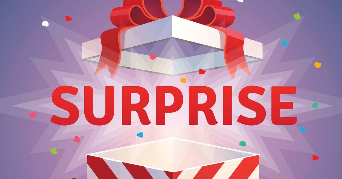 Who doesn’t love a bullish surprise?!