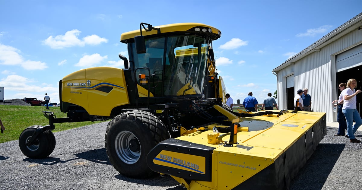With Speedrower 1, New Holland puts precision ag in windrow