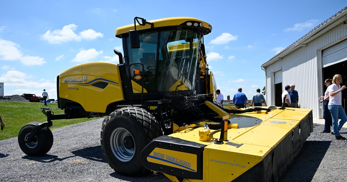 With Speedrower 1, New Holland puts precision ag in windrow