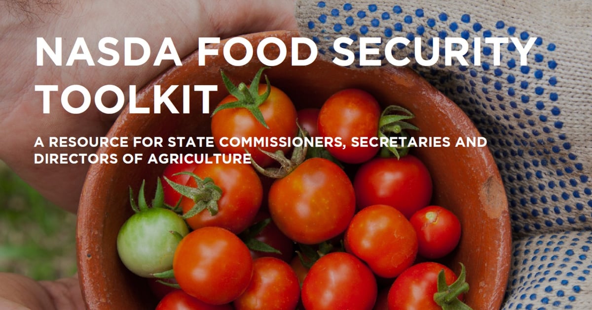 State ag departments launch food security toolkit