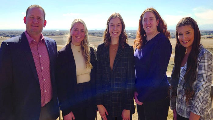 Pat Hoffmann, Carly Bates, Hope Dohlman, Rachel Kanefsky and Taylor Jansen Pat Hoffmann, Carly Bates, Hope Dohlman, Rachel Kanefsky and Taylor Jansen