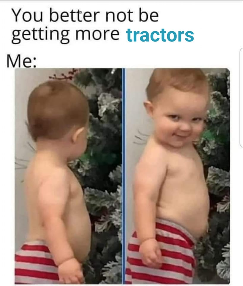 What, get MORE tractors? You got it!
