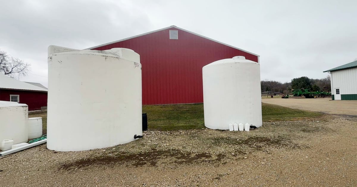 Add poly tanks to the spring preparation checklist