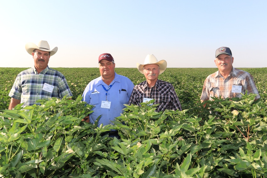 PIE Tour participants from left San Kellermeier Garden City Tex David Kubenka San Angelo Tex Ron Wollmann Bessie Okla and Gre