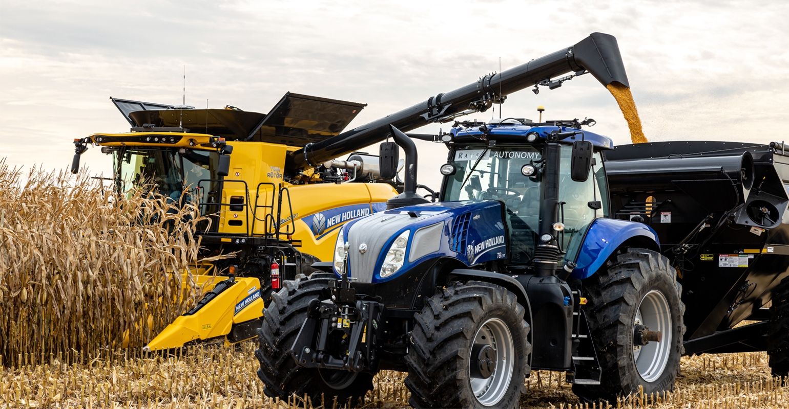 New Holland, Raven introduce driverless tractor