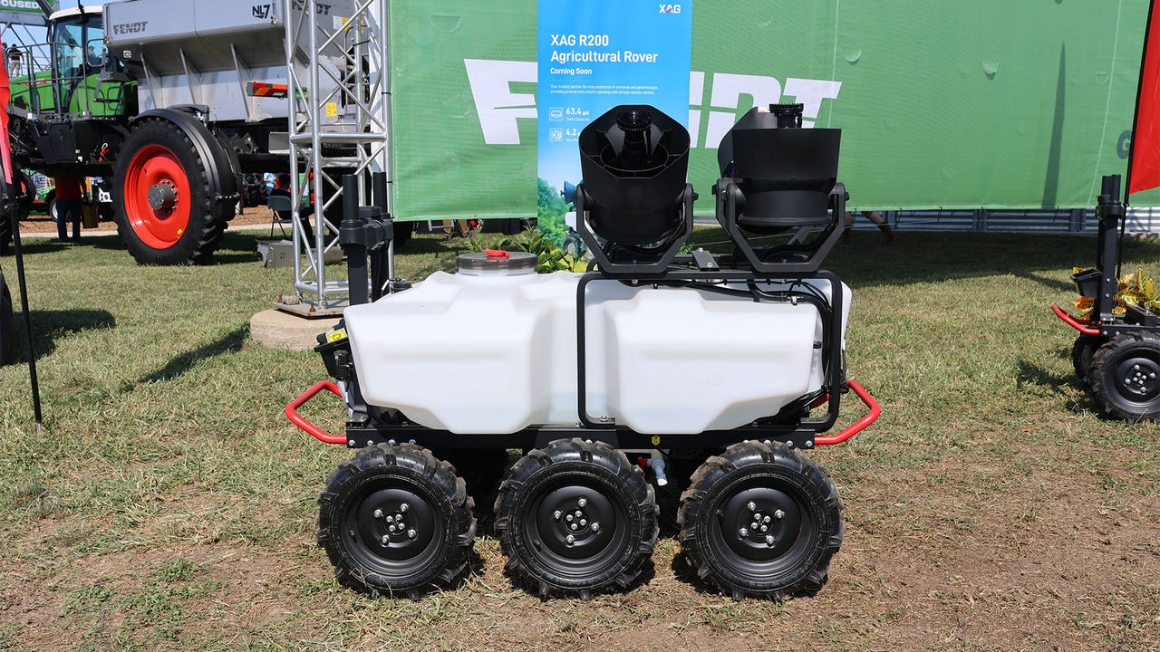 Autonomous ground rover transforms orchard management