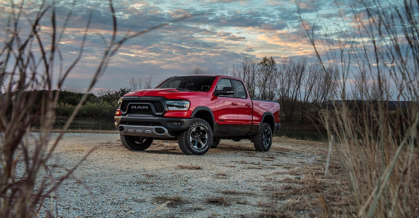 Picture of RAM pickup truck in just the right light to make it look really nice. Picture of RAM pickup truck in just the right light to make it look really nice.