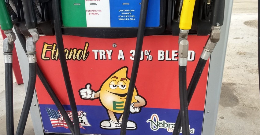 ethanol gas pump