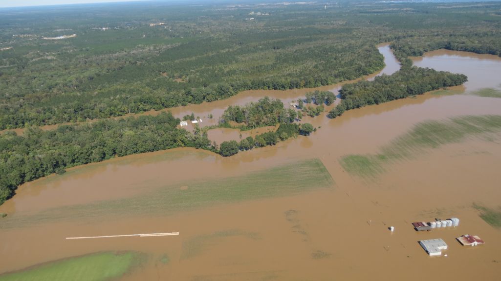 Flooding North Carolina S Largest Ag Counties Hardest Hit   Aerialncflooding 0 