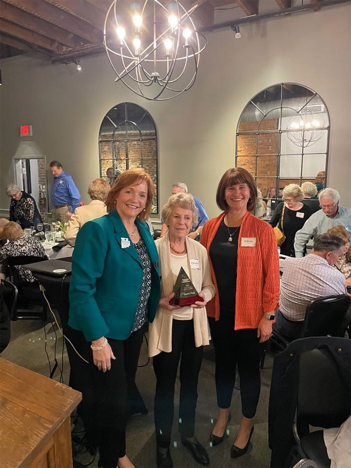 Fairfield County Foundation - From left: Amy Eyman, CEO, Fairfield County Foundation, Hood, and Eileen Competti, Board Chair, Fairfield County Foundation