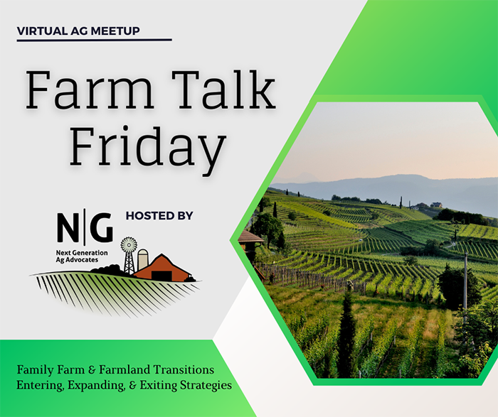 New ag meetup to focus on family farm, farmland transitions