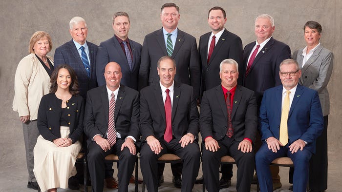 Courtesy of the United Soybean Board - United Soybean Board’s new executive committee 
