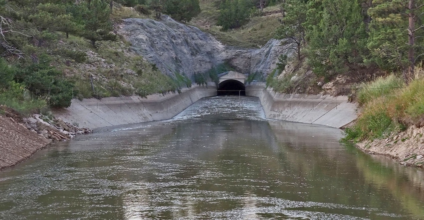 Gering-Fort Laramie irrigation tunnel