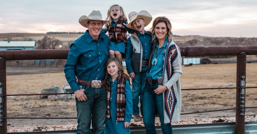 Calli and CJ Thorne and children Calli and CJ Thorne and children