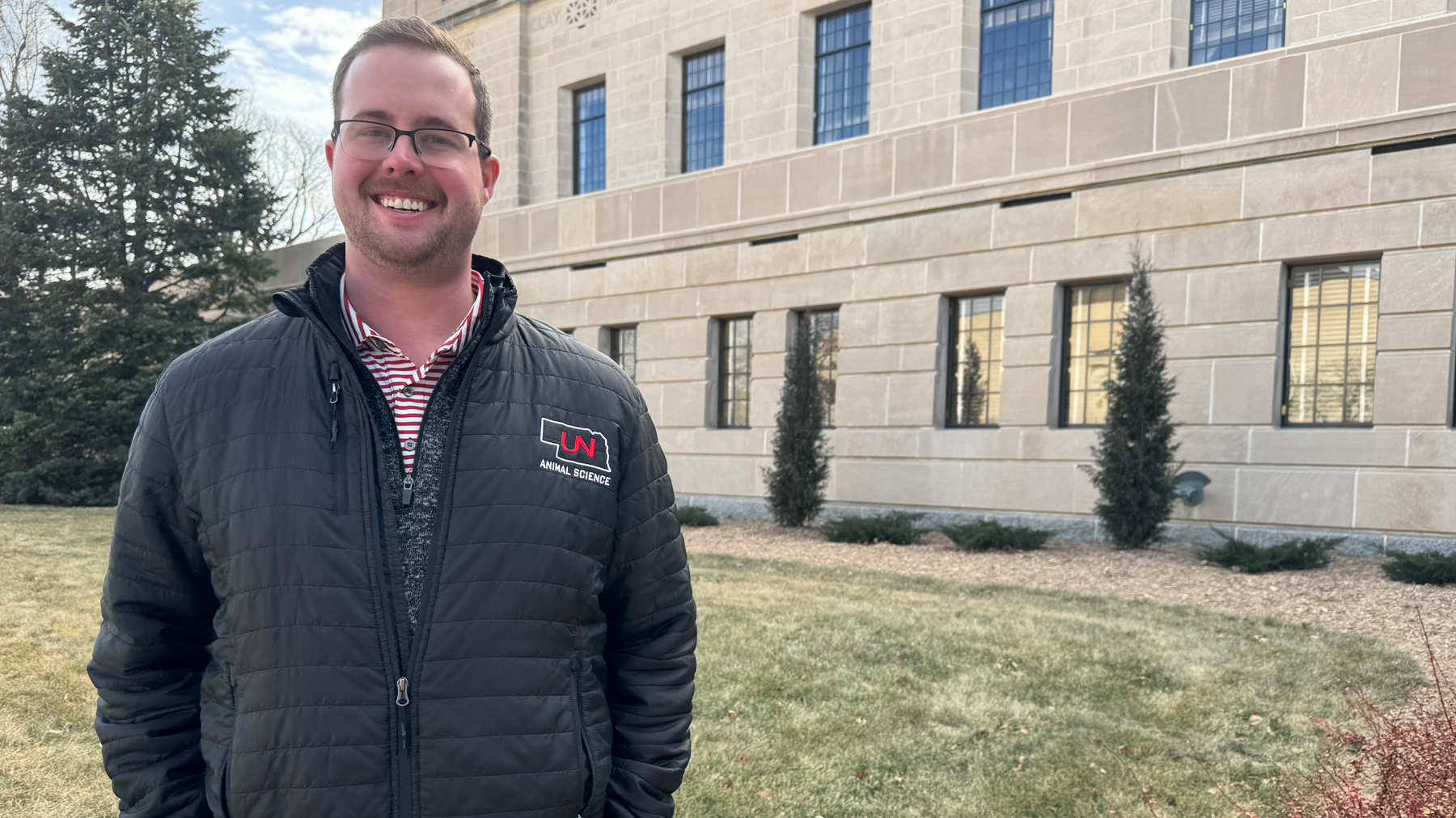 Holly Wortmann - Nebraska Extension livestock educator, Connor Biehler