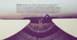 Agsplain definition typewriter page