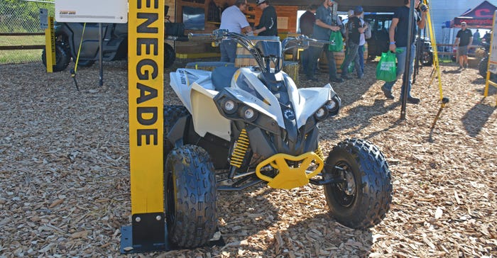 Renegade fuel-injected 2023 youth ATV