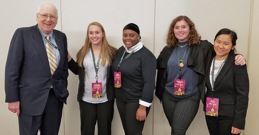 group shot World Food Prize Wisconsin Youth Institute