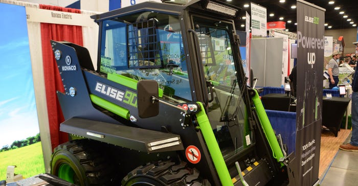 Electric skid steer from Kovaco Electric skid steer from Kovaco