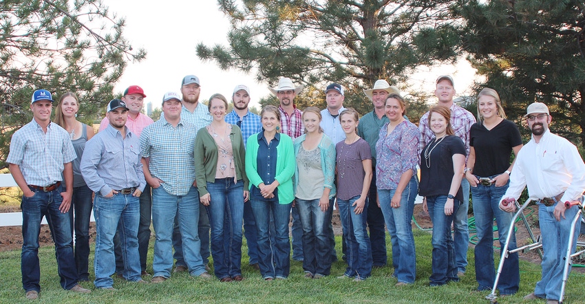 Members of the Young Stockmen’s Academy class 