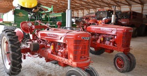 Farmall M and H tractors