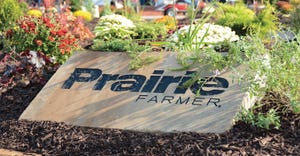 Prairie Farmer stone sign