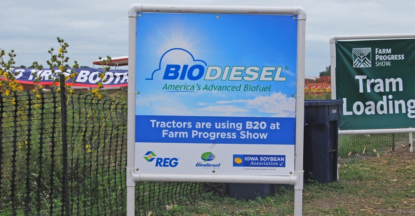biodiesel sign