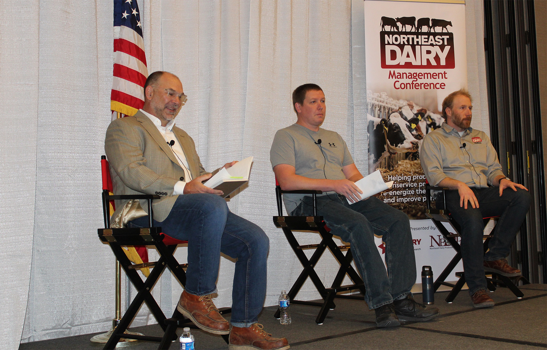 Deborah Jeanne Sergeant - Men lead a talk at Northeast Dairy Management Conference