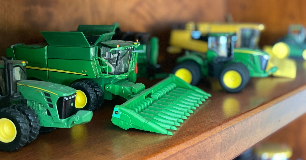 How To Show Off Your Toy Tractors
