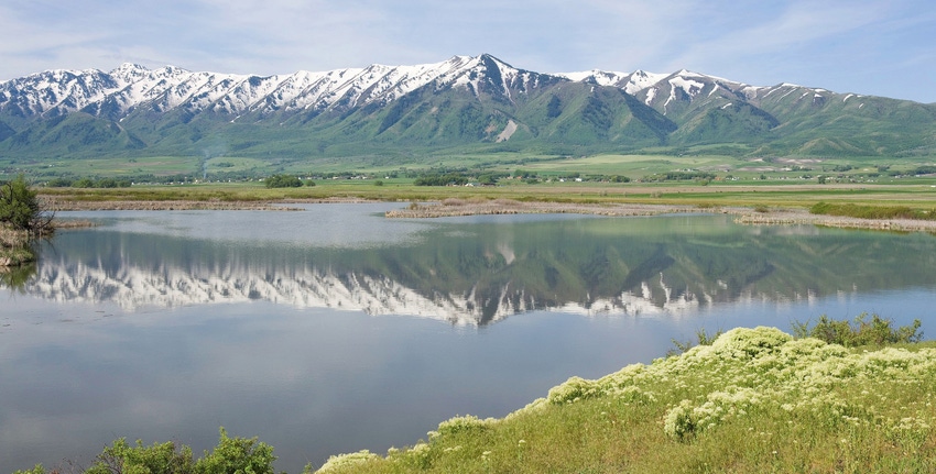 Picturesque scene in Utah