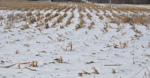 snow-covered farmland
