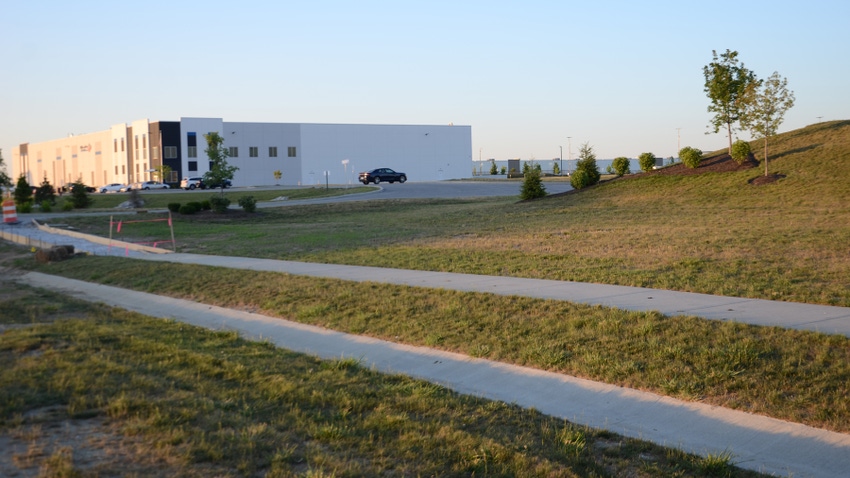 warehouse near Greenwood, Indiana