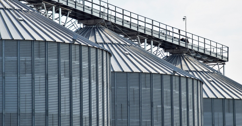 Grain silos Grain silos