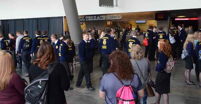 FFA members at convention