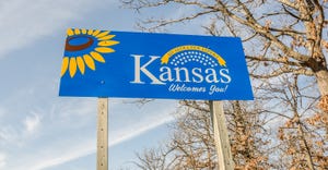Kansas welcomes you sign
