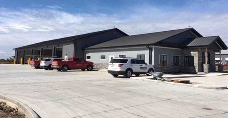 Morton Buildings’ new construction in Sioux Falls exterior