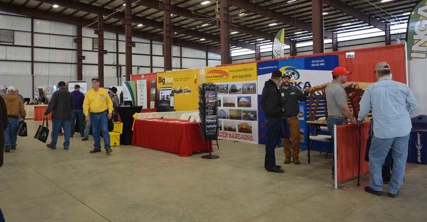 Attendees at the 3i Show in Dodge City, Kan., 