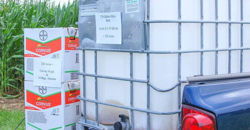 herbicide containers herbicide containers