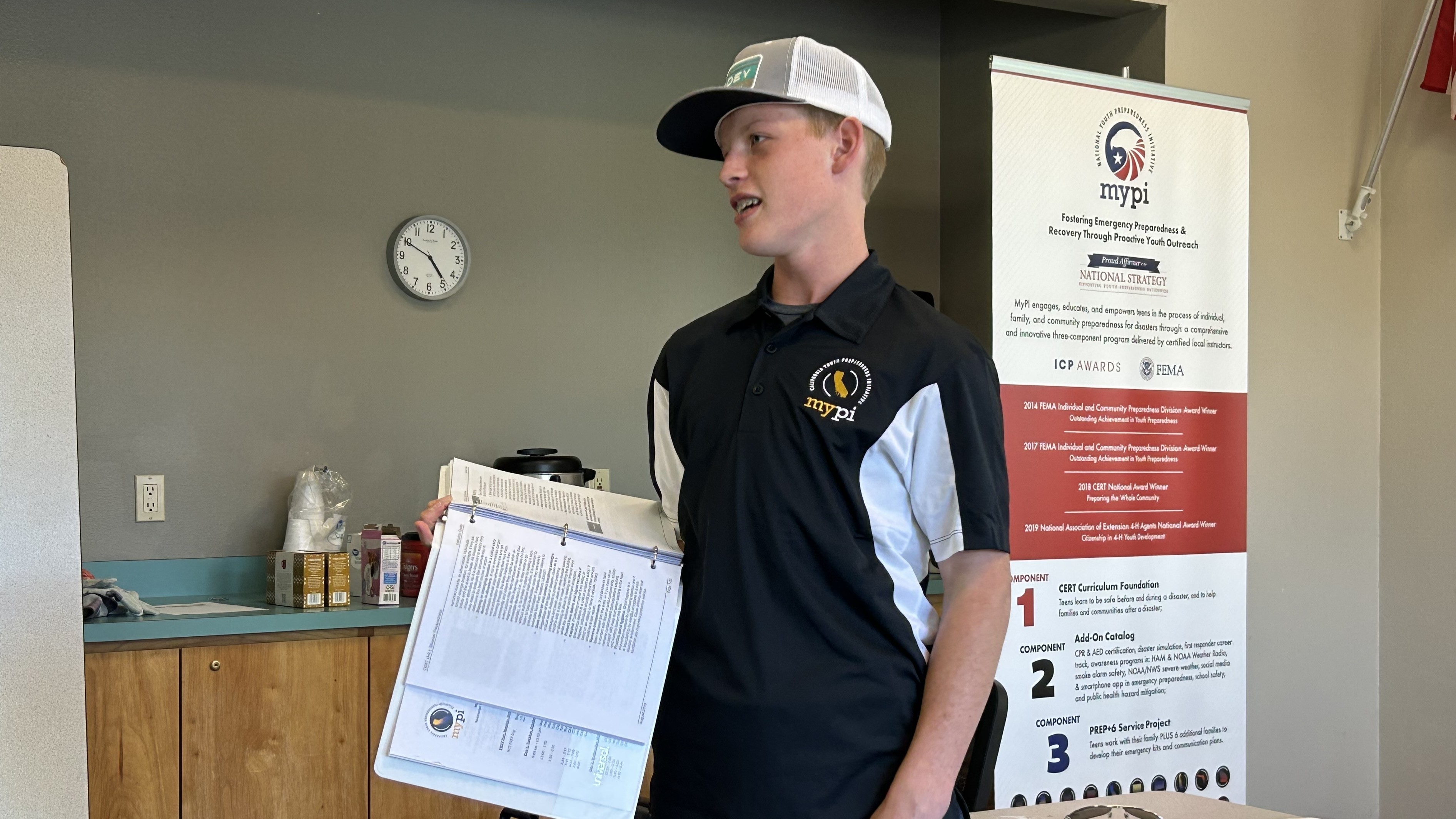 Student learning emergency preparedness