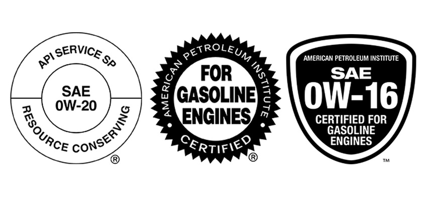 3 engine oil labels