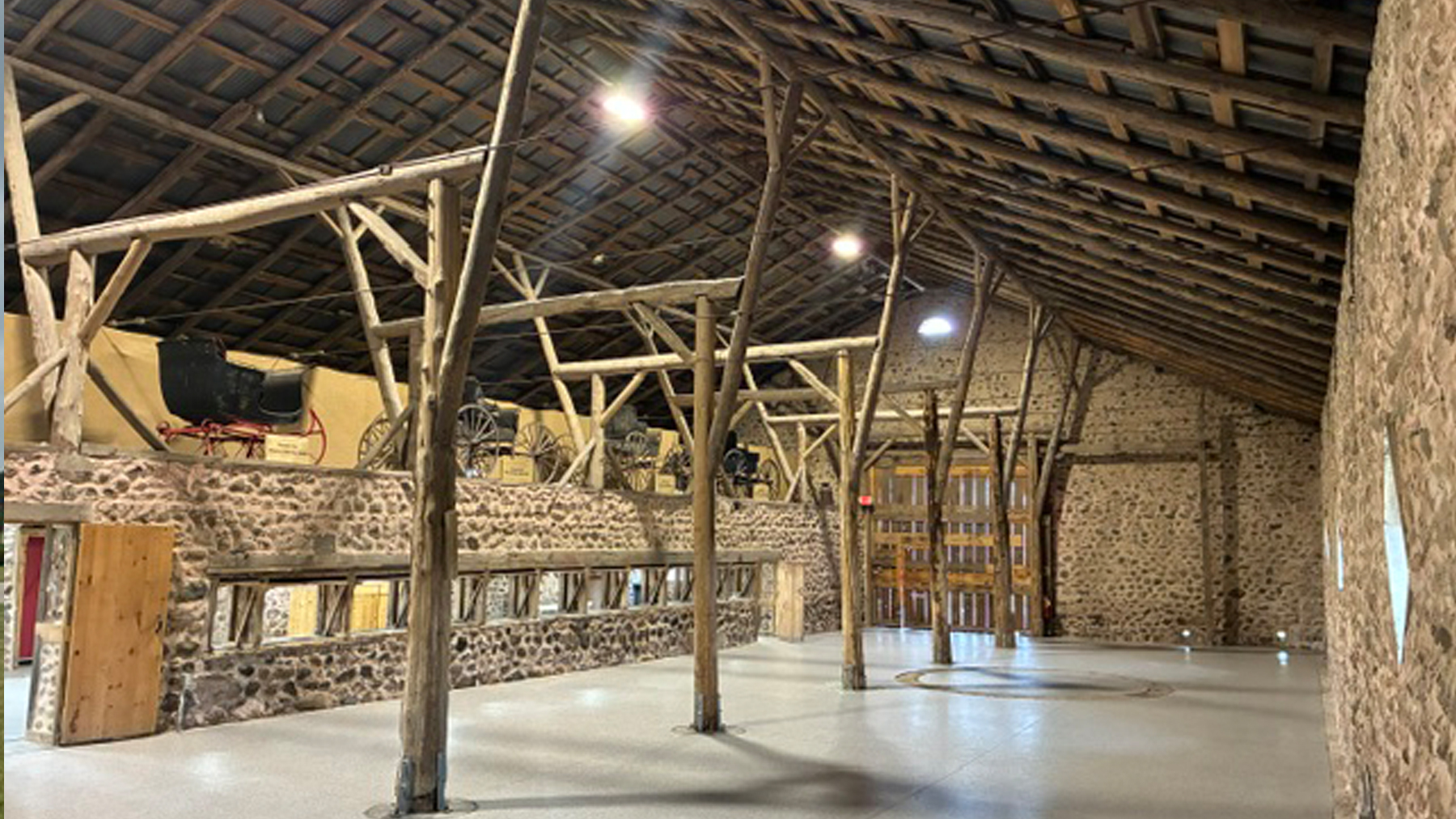 Small town steps up to save rare stone-barn treasure