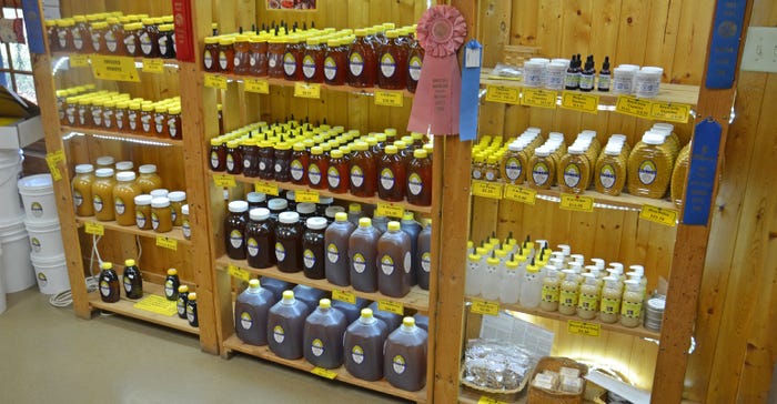 Hunter’s Honey Farm store