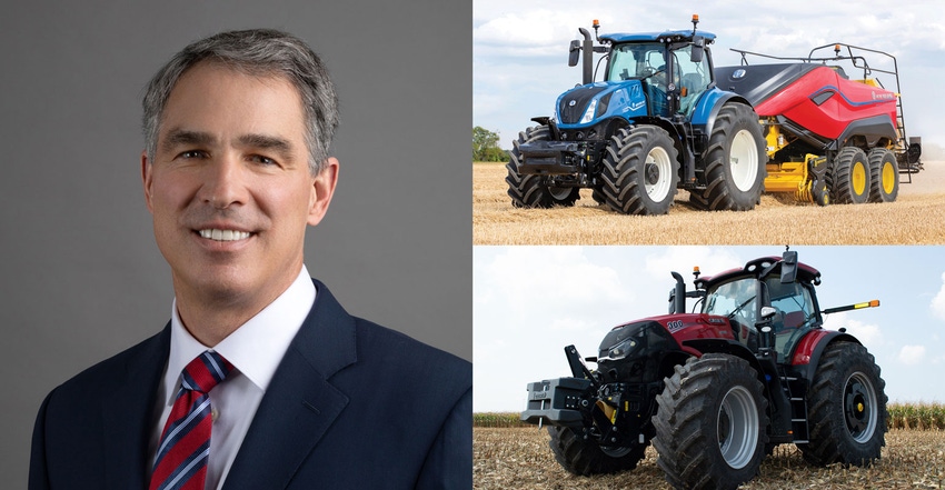 Scott Wine, CEO of CNH Industrial, Case IH and New Holland brands