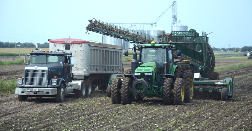 sugarbeet harvest sugarbeet harvest