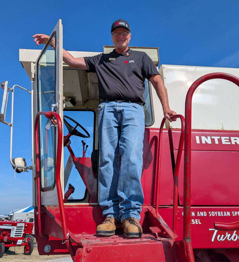 Share photos of your old combine with Nebraska Farmer
