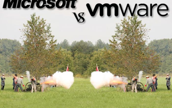 VMware Vs. Microsoft: 8 Cloud Battle Lines