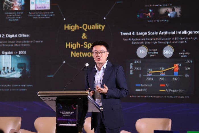 Ryan Qiu, Vice President of Huawei Data Communication Product Line