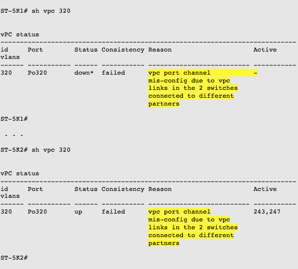 Troubleshooting Port Channels On Cisco Nexus 5500 Switches